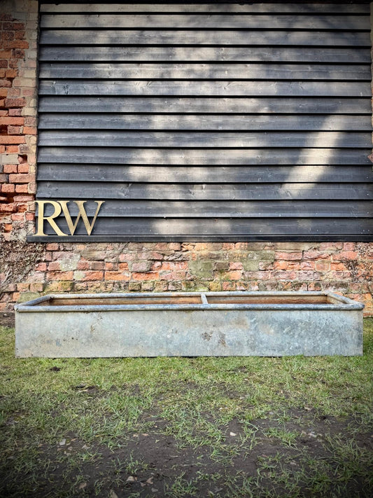 Reclaimed Galvanised Trough Planter /  Raised Bed Plant Tree Shrub Herb Pot EE