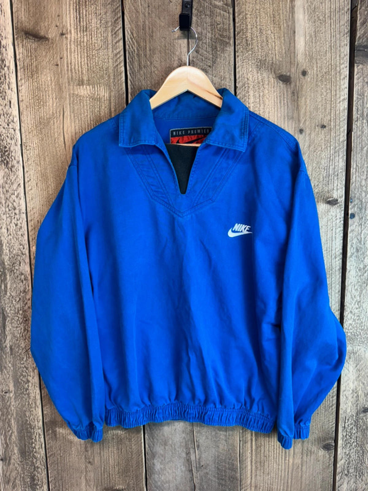 Vintage Nike 90s Retro Drill Tracksuit Top Medium