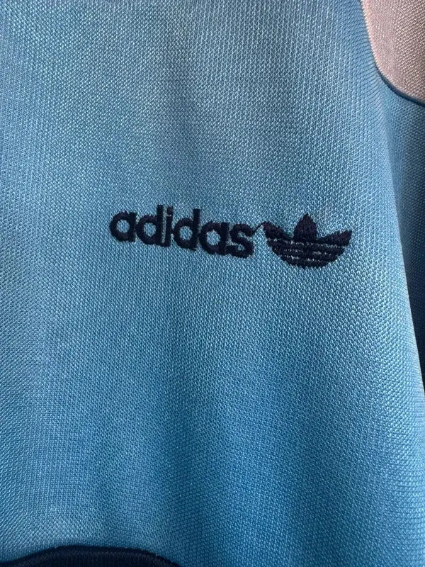 Vintage Adidas West Germany Tracksuit Top Jacket 70s 80s Opti Zip Rare Large 400
