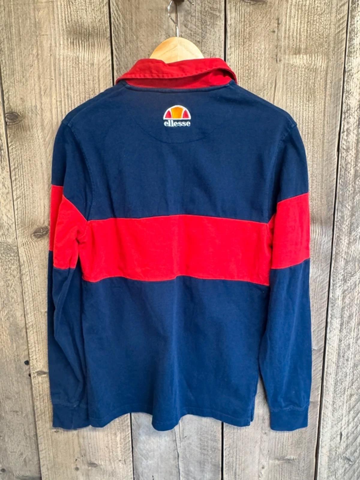 Vintage 1990s Ellesse Rugby Top Jumper Sweatshirt medium #303