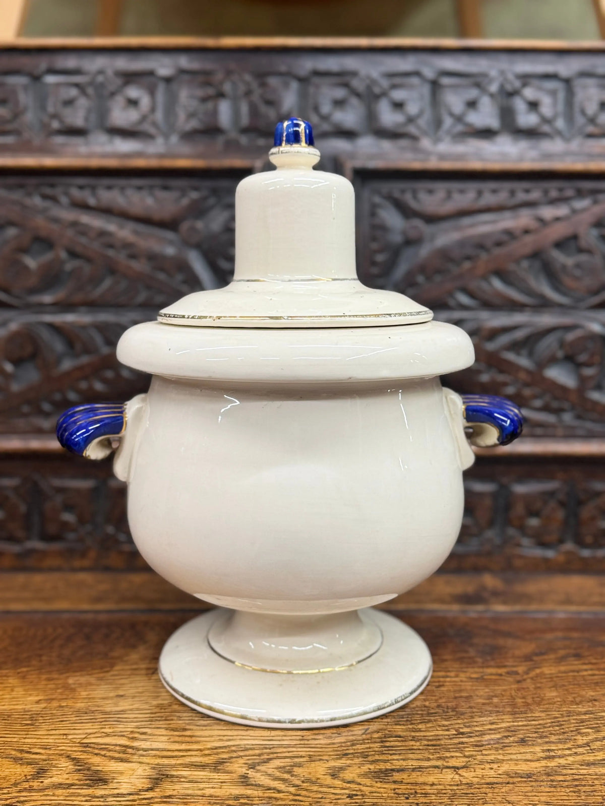 Large Vintage Chemist Apothecary TAMARINDS Jar – Lidded Pharmacy Display Jar