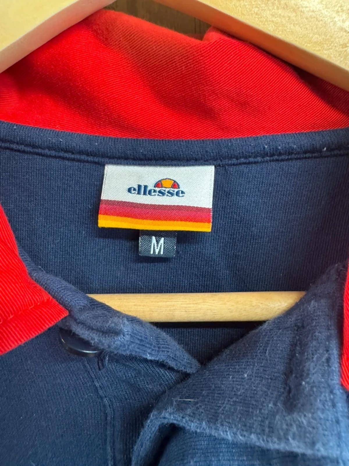 Vintage 1990s Ellesse Rugby Top Jumper Sweatshirt medium #303