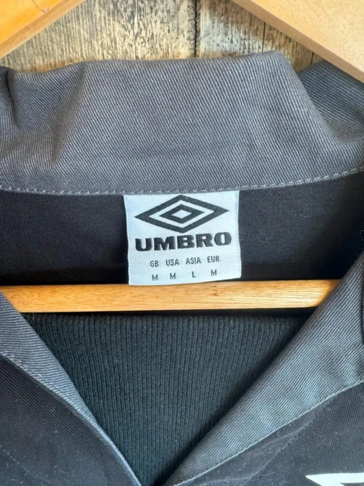 Classic Umbro Drill Tracksuit Top Jumper Sweater Medium #353