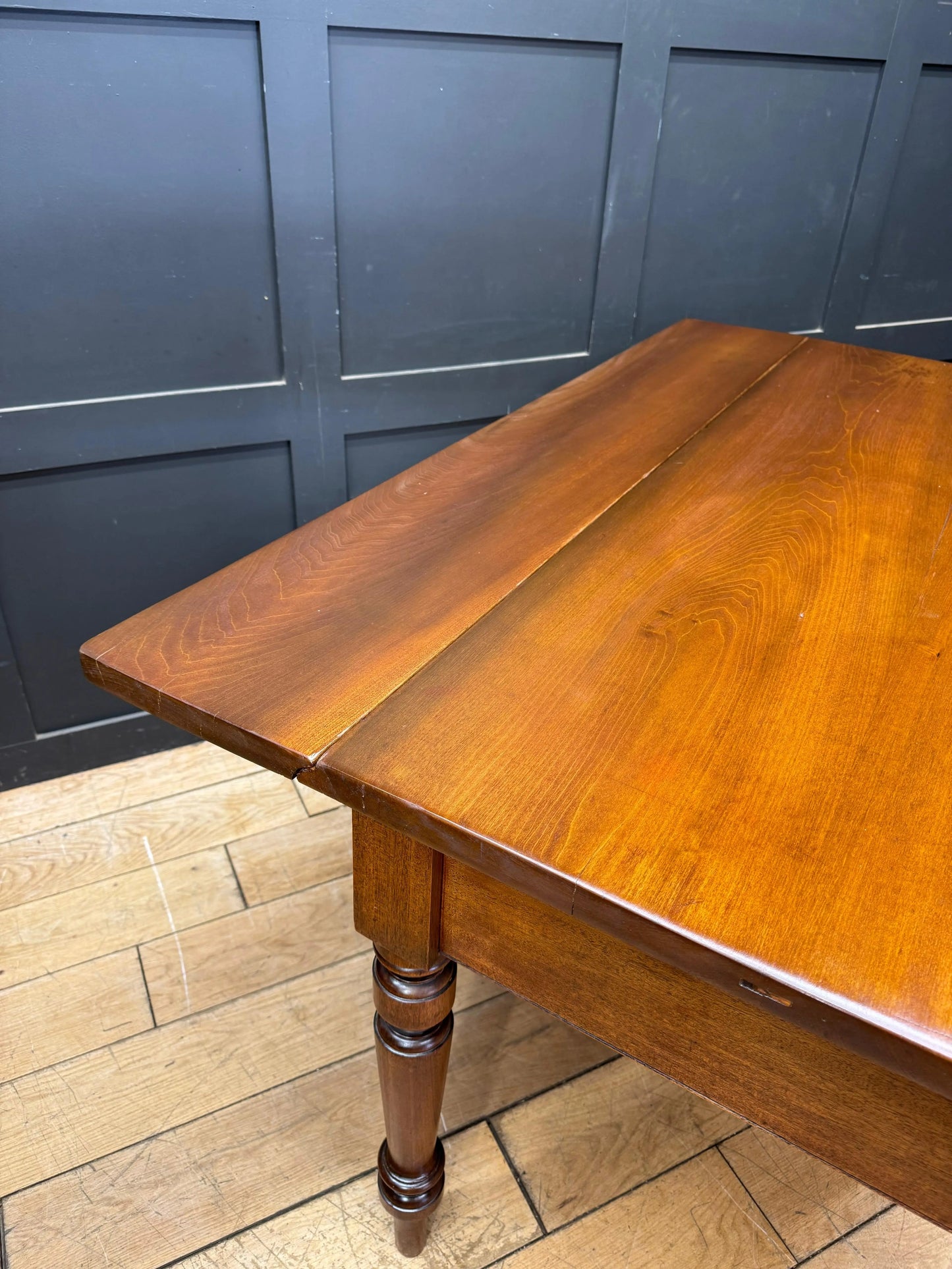 Victorian Mahogany Desk Table Kitchen Work Table /Drop Leaf Drawer Writing Table RUSTIC WAREHOUSE NORFOLK