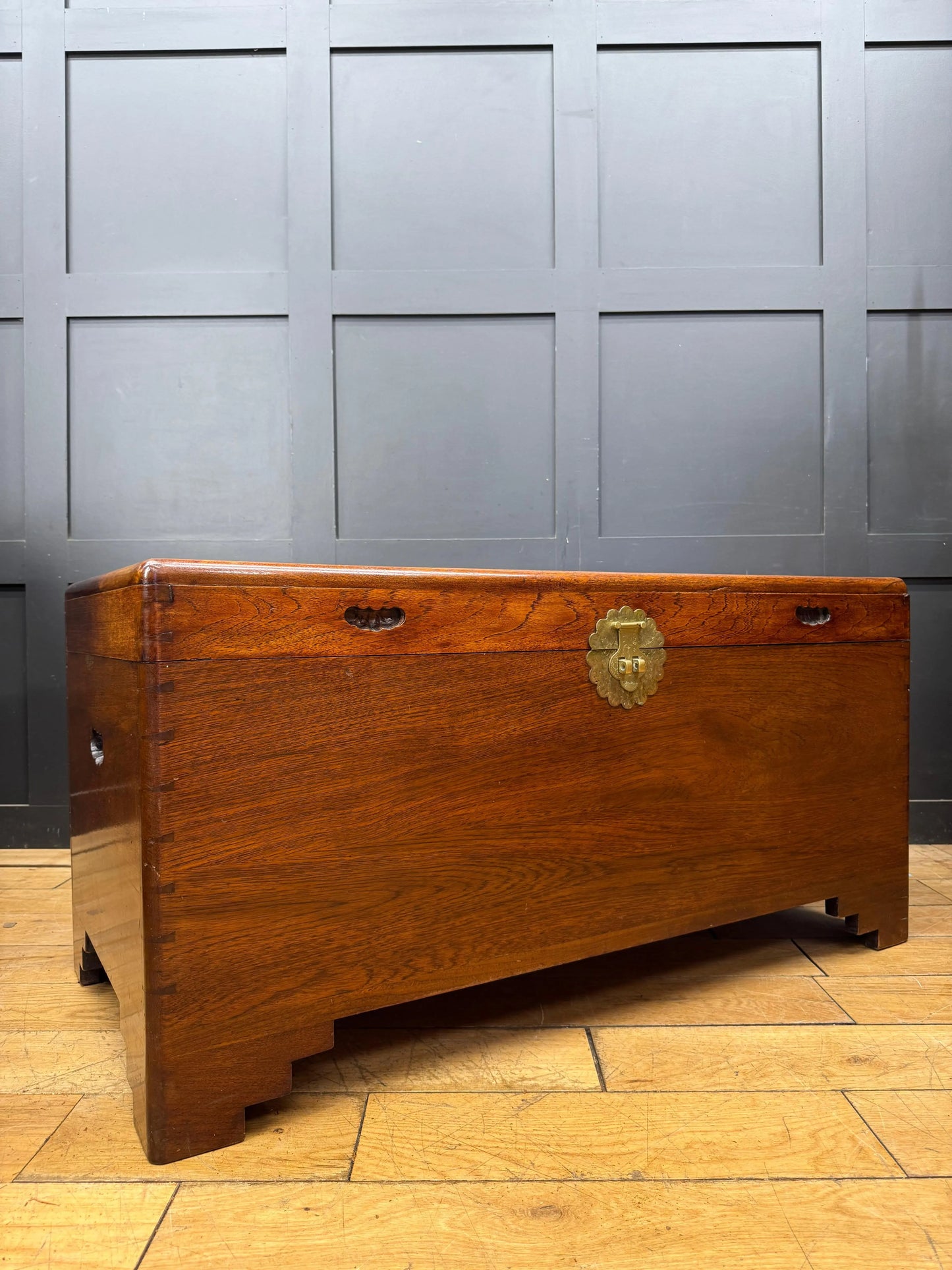 Chinese Camphor Wood Blanket Box Trunk Chest Coffee Table Lockable Storage RUSTIC WAREHOUSE NORFOLK