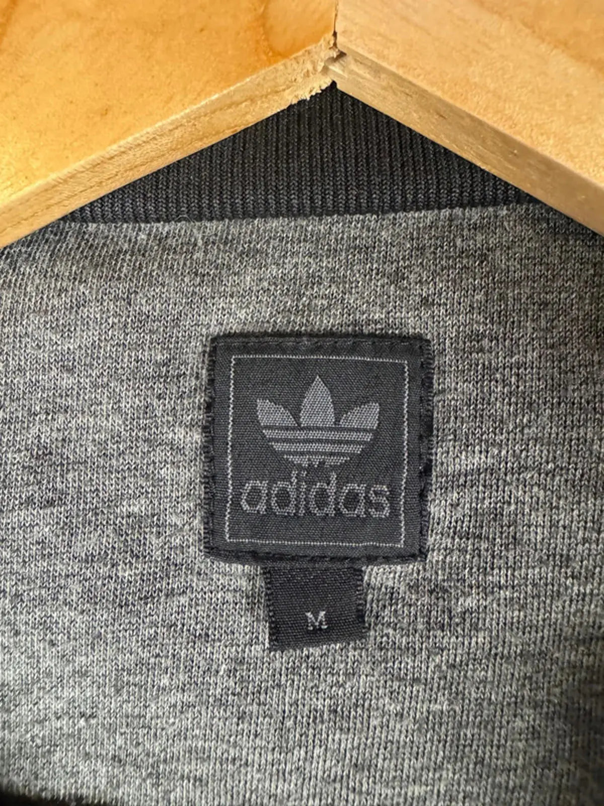 Vintage Adidas Originals tracksuit top / jacket , Black and Gold , Men’s Medium adidas