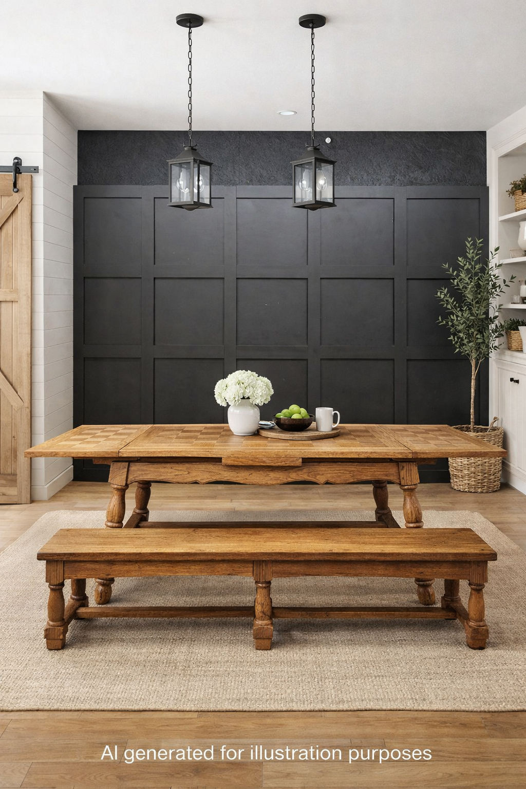 Vintage Blonde Oak Draw Leaf Dining Table Extending Farmhouse Kitchen Table