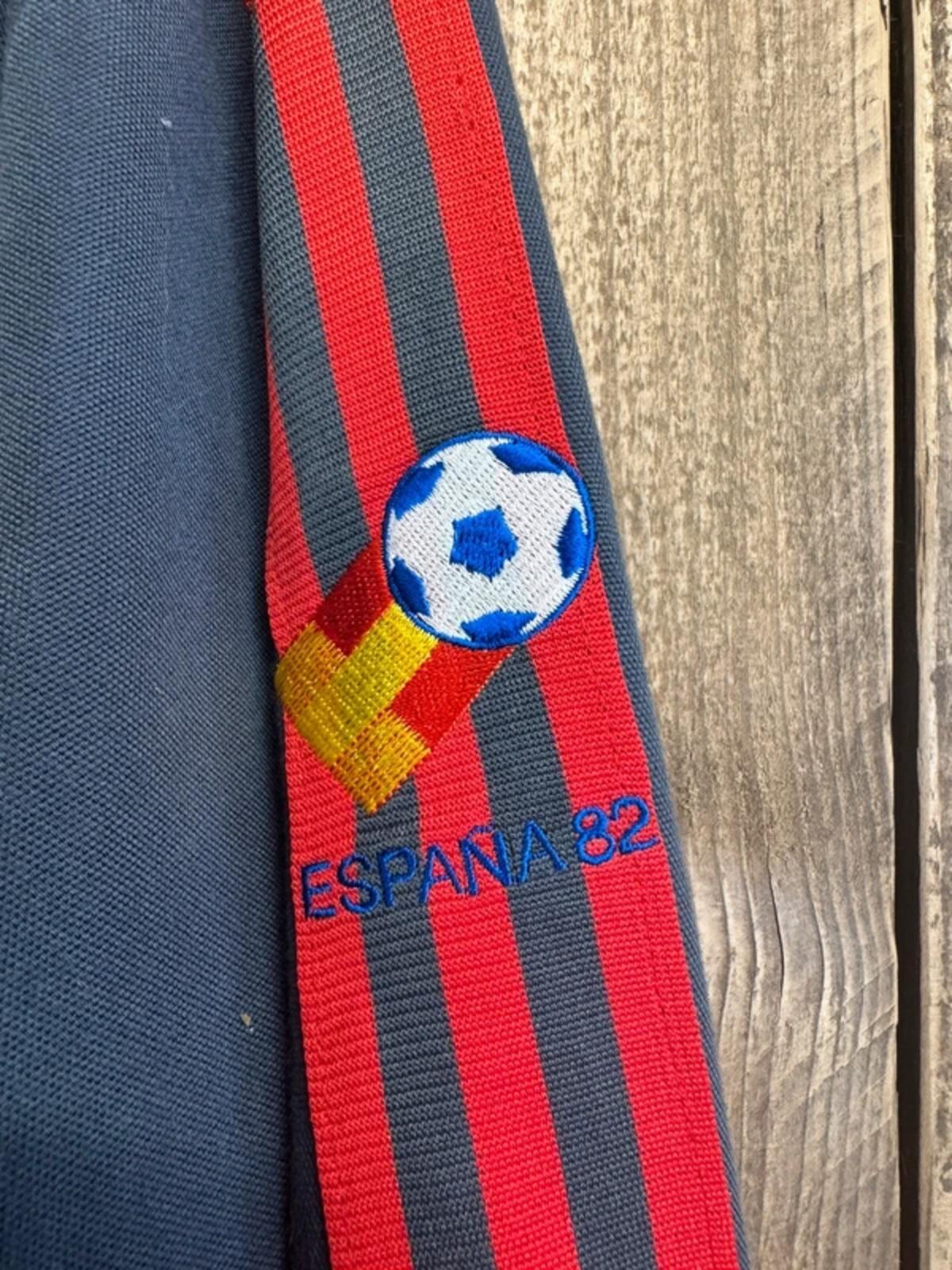 Vintage Adidas Espana 82 Jacket / Tracksuit Top Large World Cup Football #351