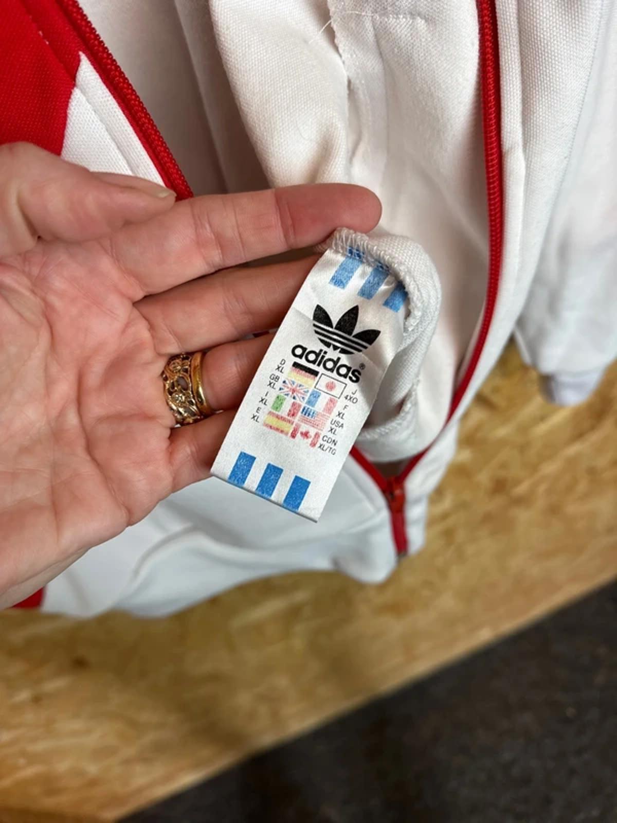 Vintage Adidas Originals Tracksuit Top River Plate Brazil XL #201