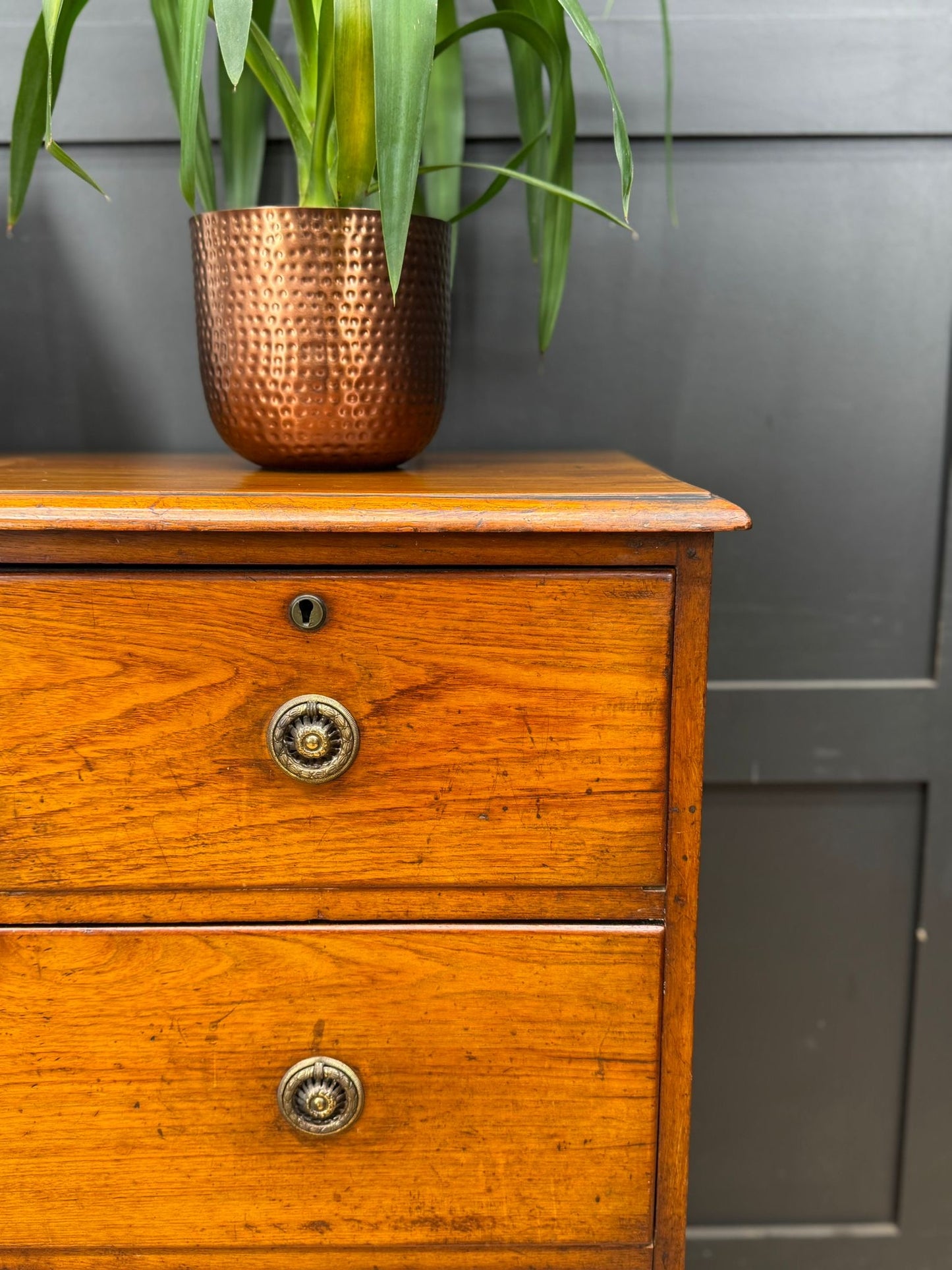 Victorian Mahogany Chest of Drawers | Antique Chest Bedroom Clothing Storage