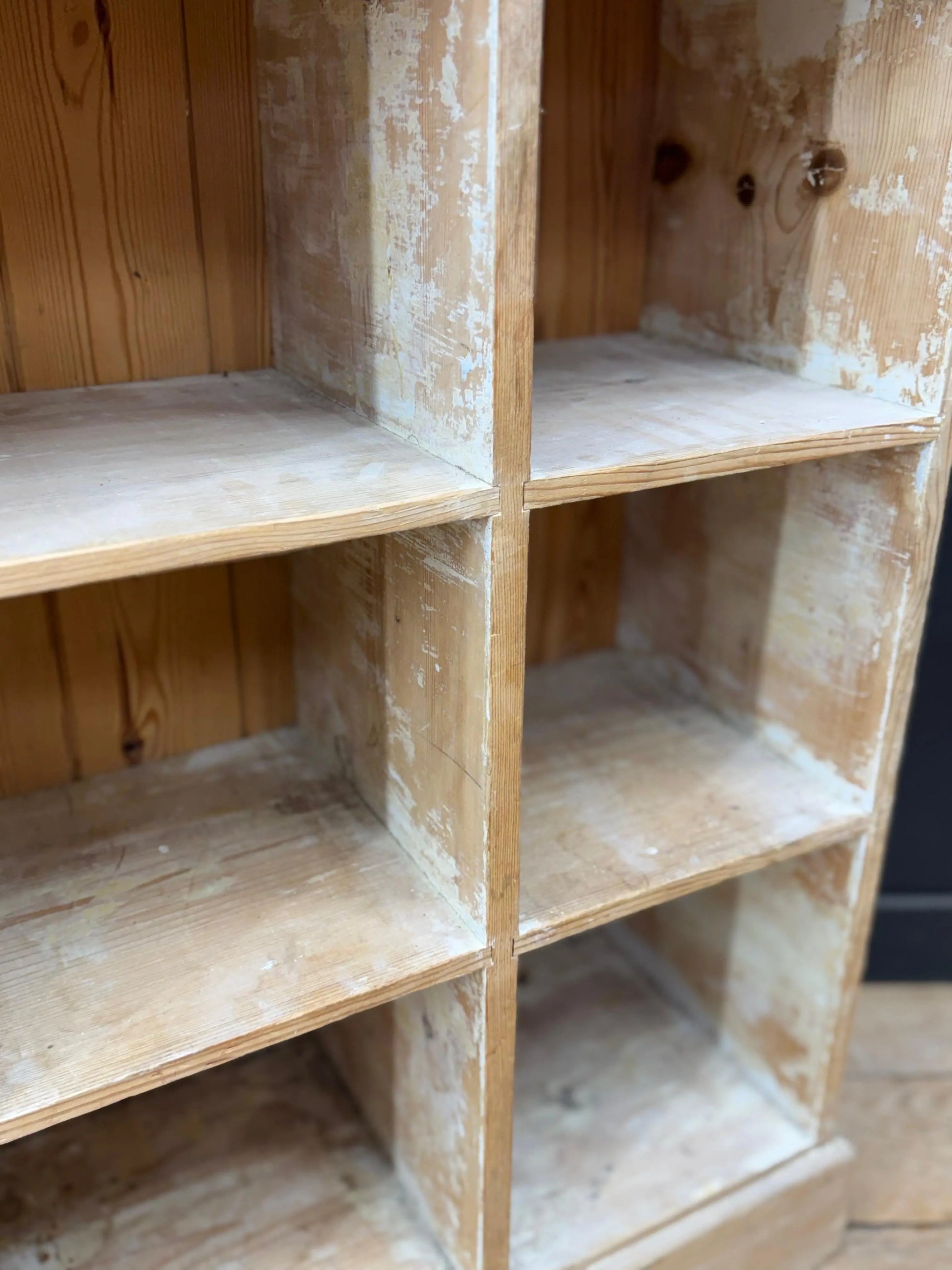 Rustic Pine Shoe Cupboard Pigeon Hole Cabinet Hall Storage Unit Drawer RUSTIC WAREHOUSE NORFOLK