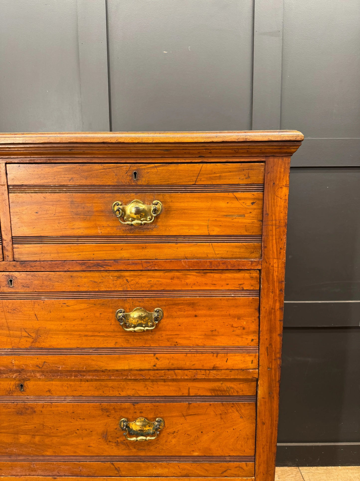 Antique Large Walnut Chest of Drawers Bedroom Storage Furniture Country House RUSTIC WAREHOUSE NORFOLK