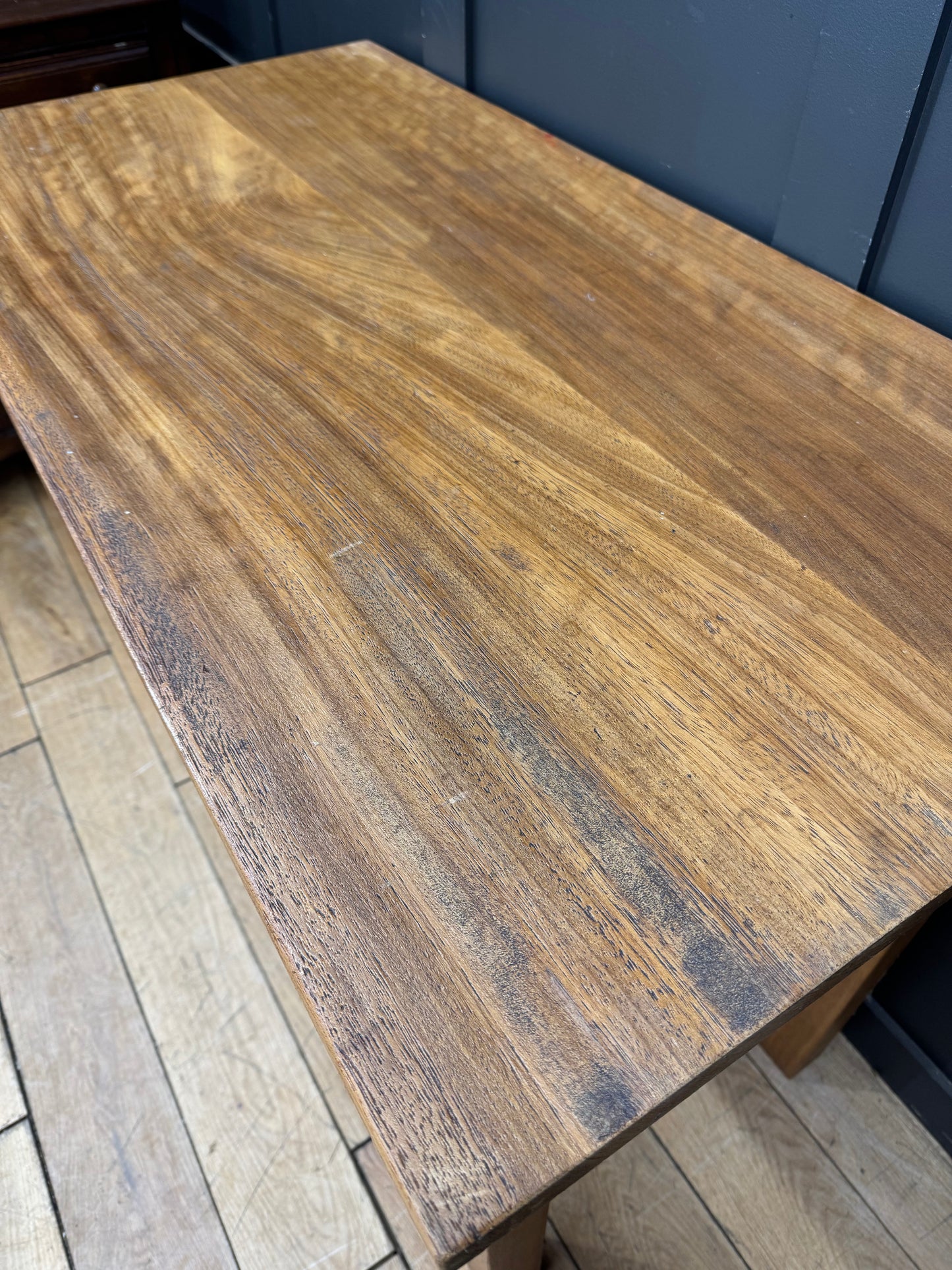 Vintage Science Bench / Dining Table  / Kitchen Table Island / School Lab Bench