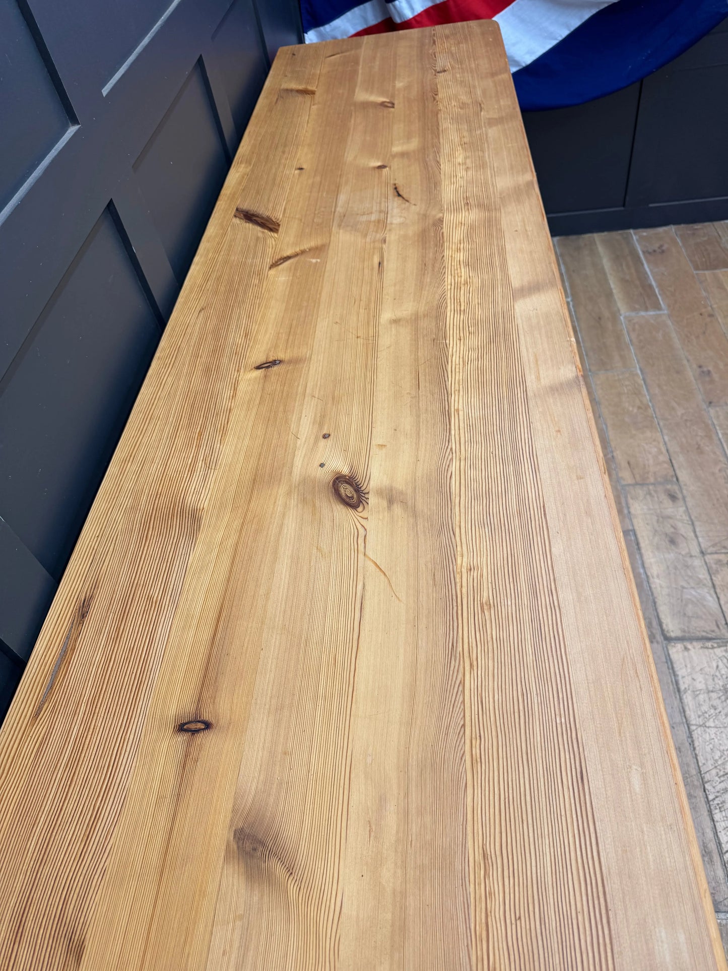 Large Solid Pine Kitchen Sideboard 4 Door 4 Drawer Rustic Farmhouse