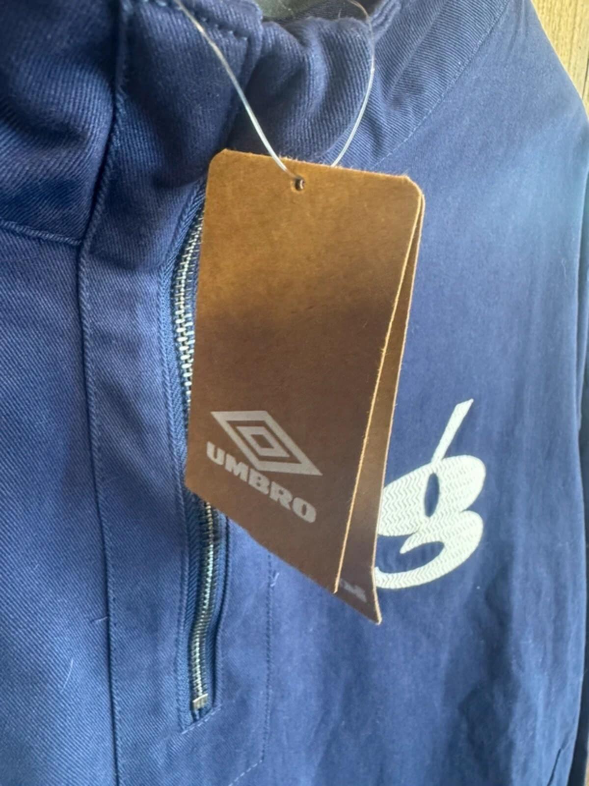 Umbro Gio Gio Collaboration Drill Tracksuit Top Jumper Smock Large New #336