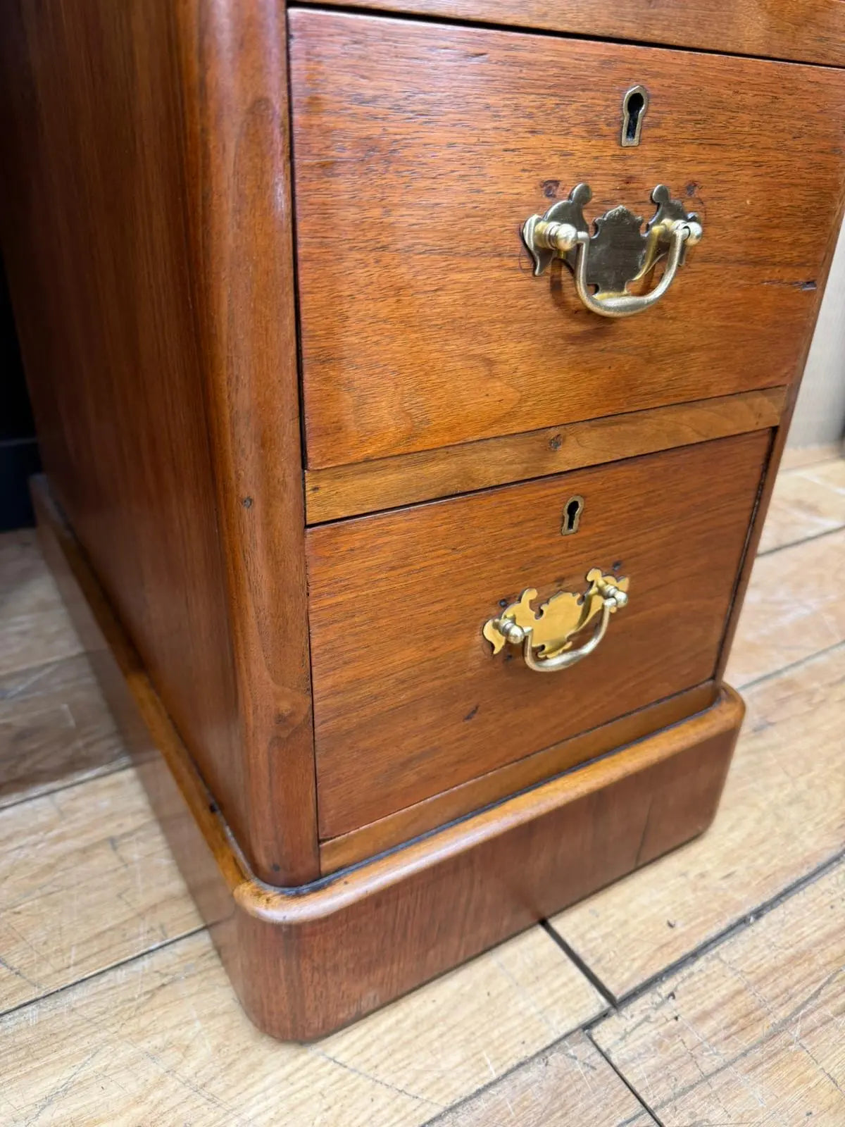 Victorian Mahogany Twin Pedestal Writing Desk / Office Study Computer Desk RUSTIC WAREHOUSE NORFOLK