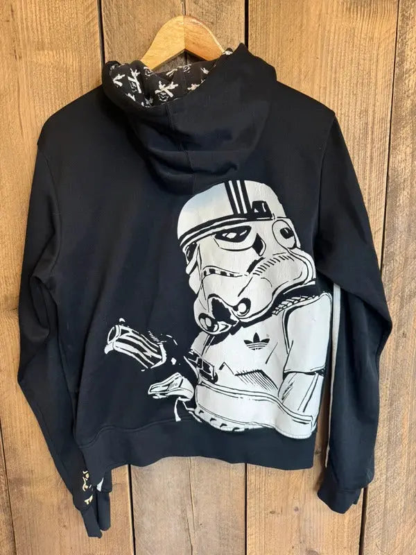 Vintage Adidas Originals Star Wars tracksuit top hoodie medium #602