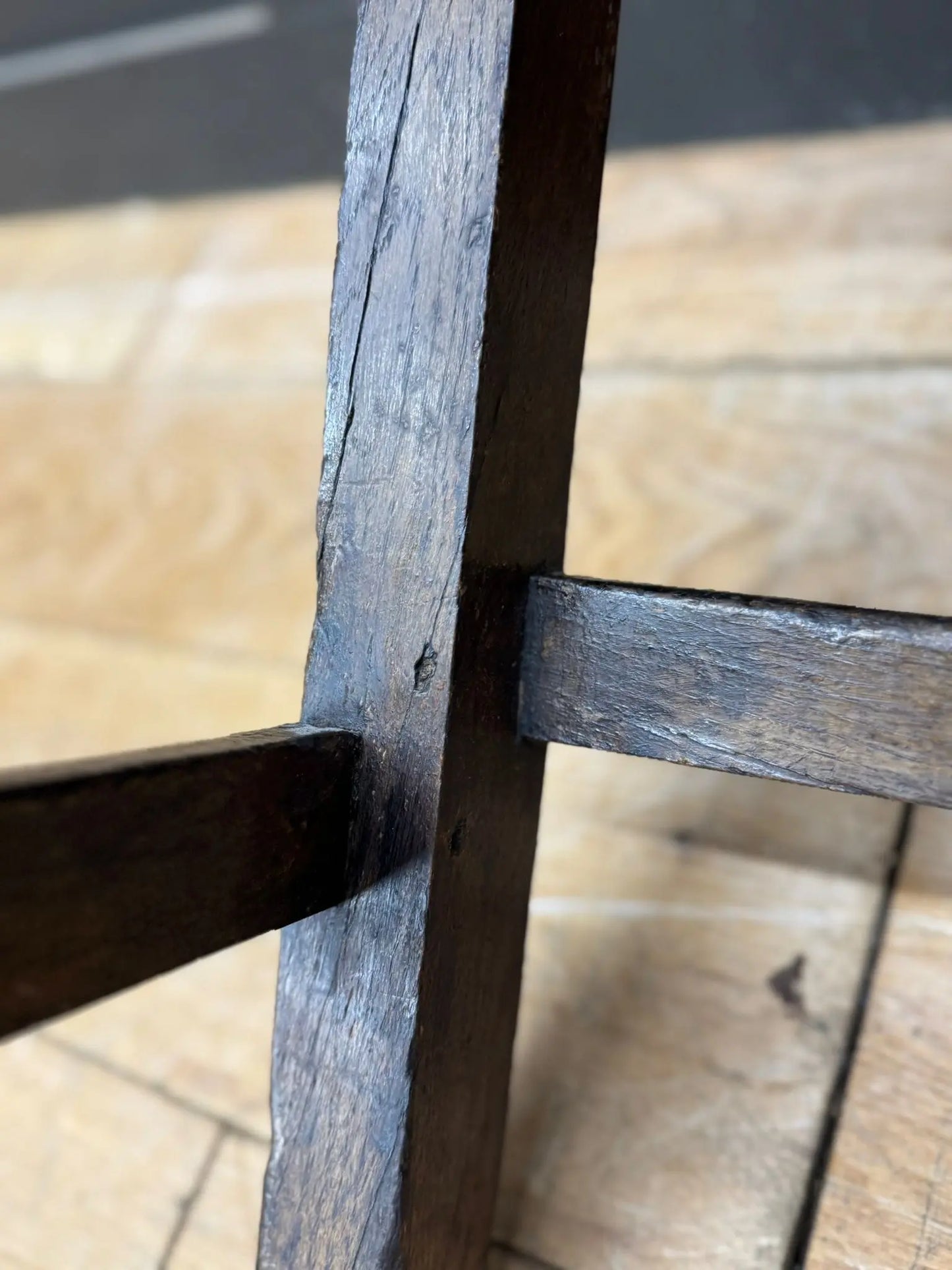 Antique Oak Slat Back Kitchen Dining Chair Primitive Country Georgian Period RUSTIC WAREHOUSE NORFOLK