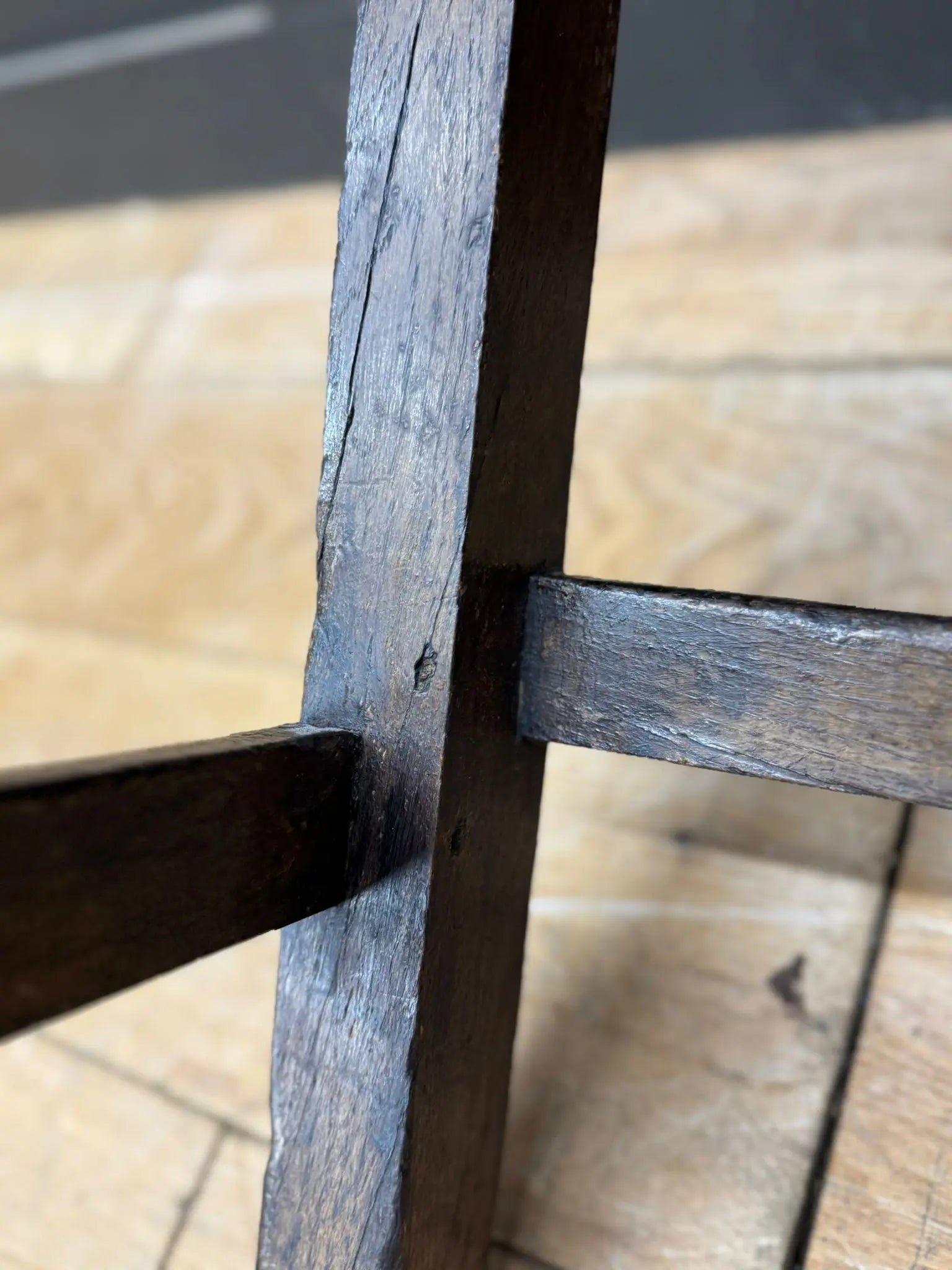Antique Oak Slat Back Kitchen Dining Chair Primitive Country Georgian Period RUSTIC WAREHOUSE NORFOLK