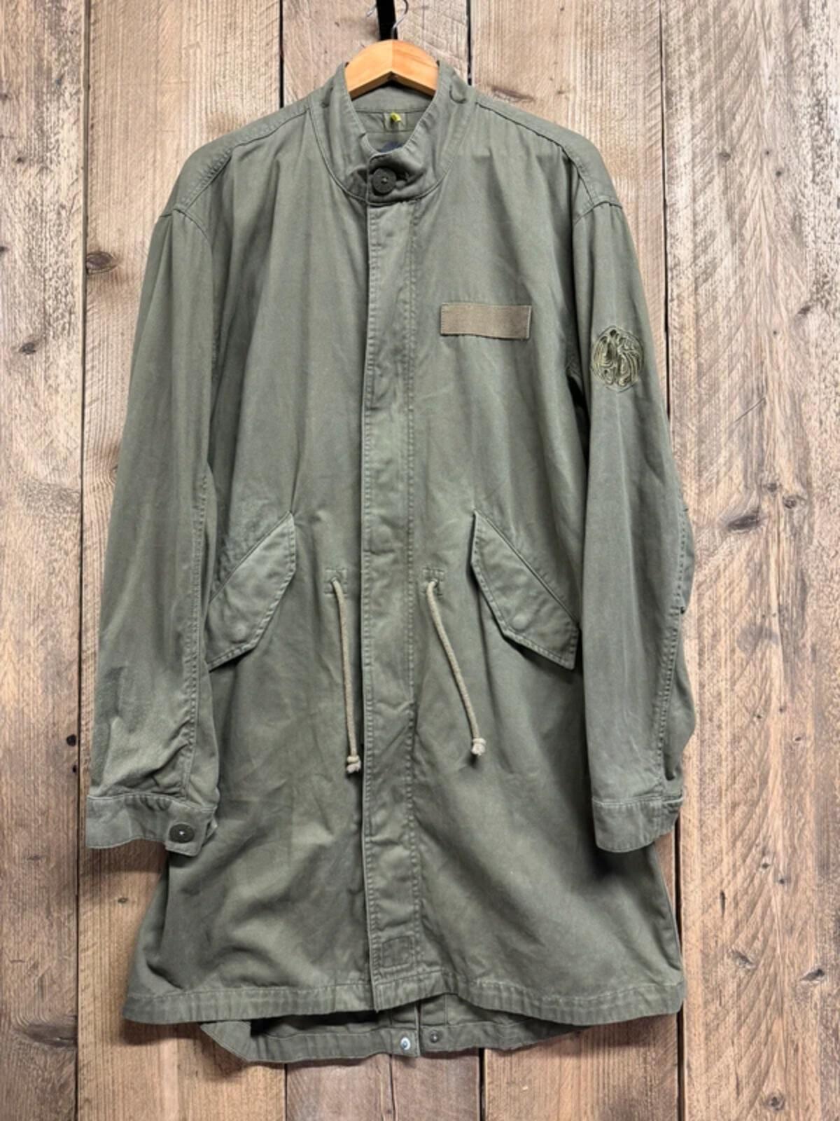 Vintage Pretty Green Deansgate Parka Jacket Coat Large Liam Oasis #323