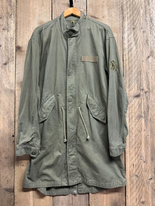 Vintage Pretty Green Deansgate Parka Jacket Coat Large Liam Oasis #323