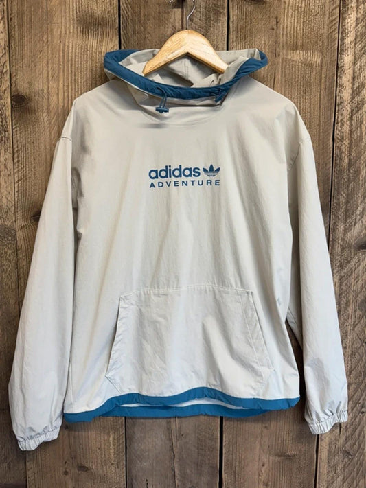 Adidas adventure men’s jacket Smock Windbreaker Coat medium Festival Oasis