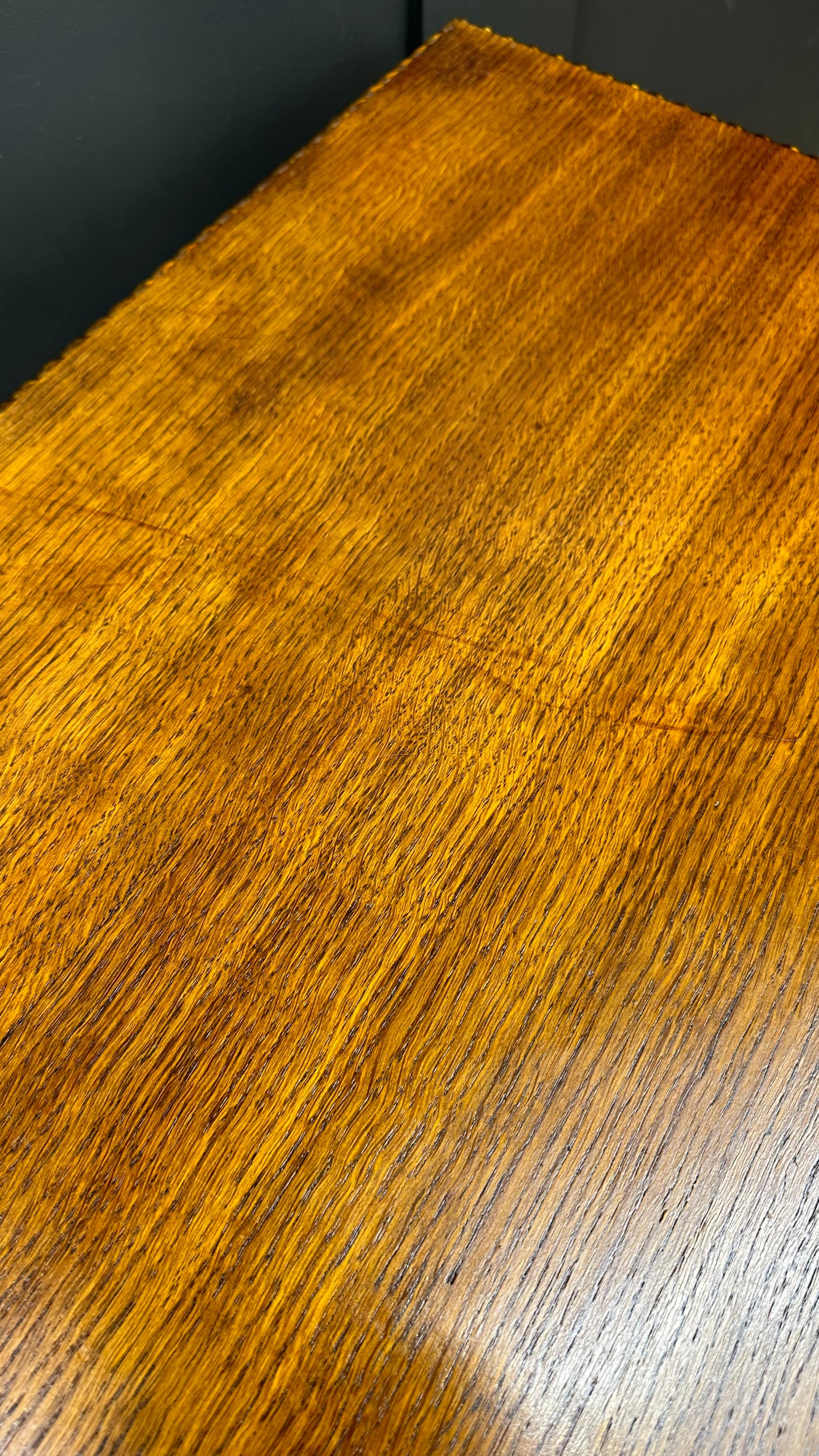 Vintage Oak Coffee Table /  Side Table / Rustic Furniture / Rectangular Form