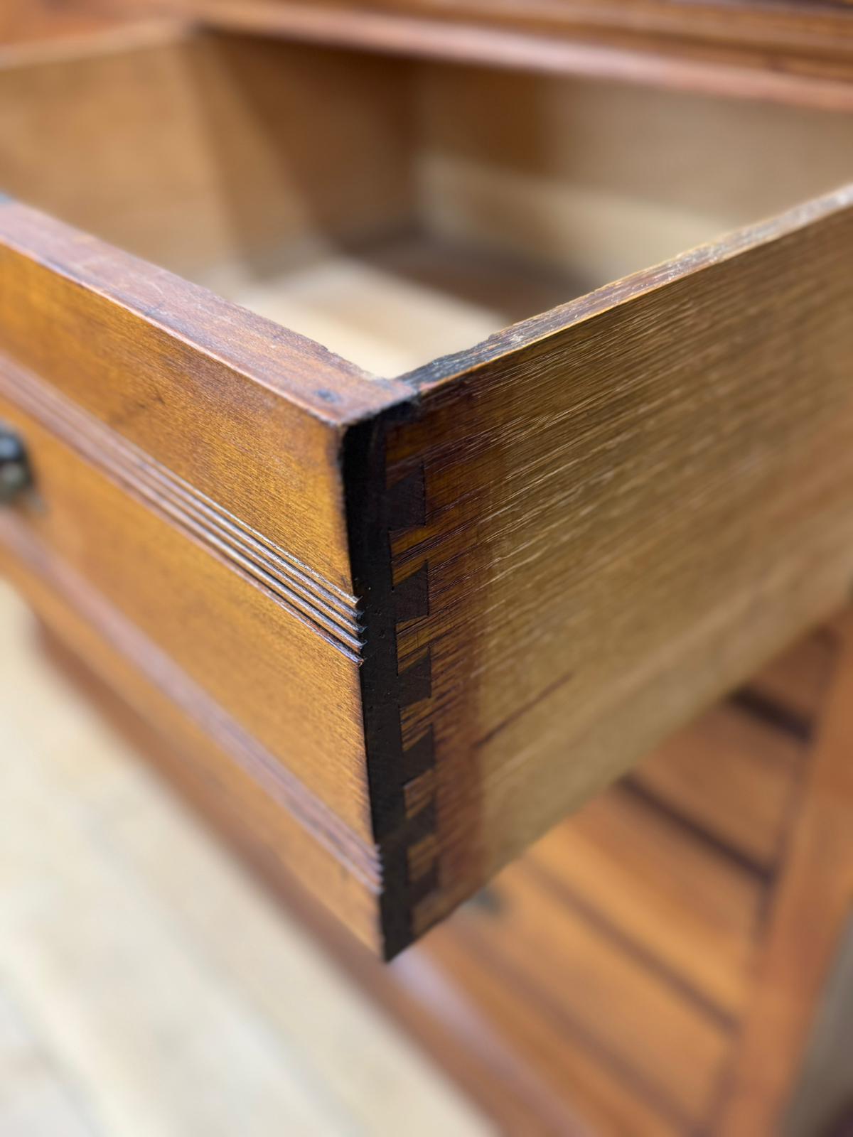 Edwardian Walnut Chest of Drawers | Antique Bedroom Storage