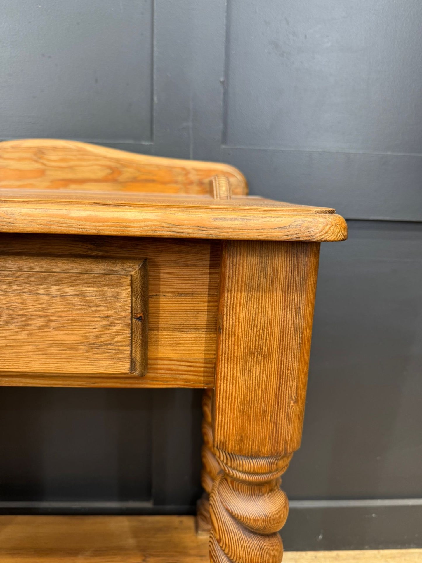 Vintage Pine Side Table / Bedroom Drawers / Bedside Table / Sofa Table