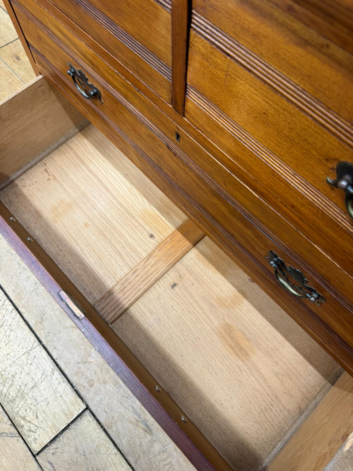 Edwardian Walnut Chest of Drawers | Antique Bedroom Storage