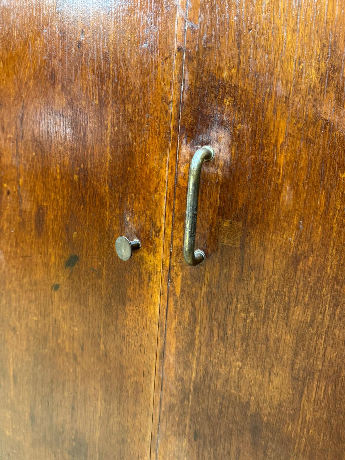 Vintage Oak Fronted School Science Cupboard – Ideal Pantry or Kitchen Storage