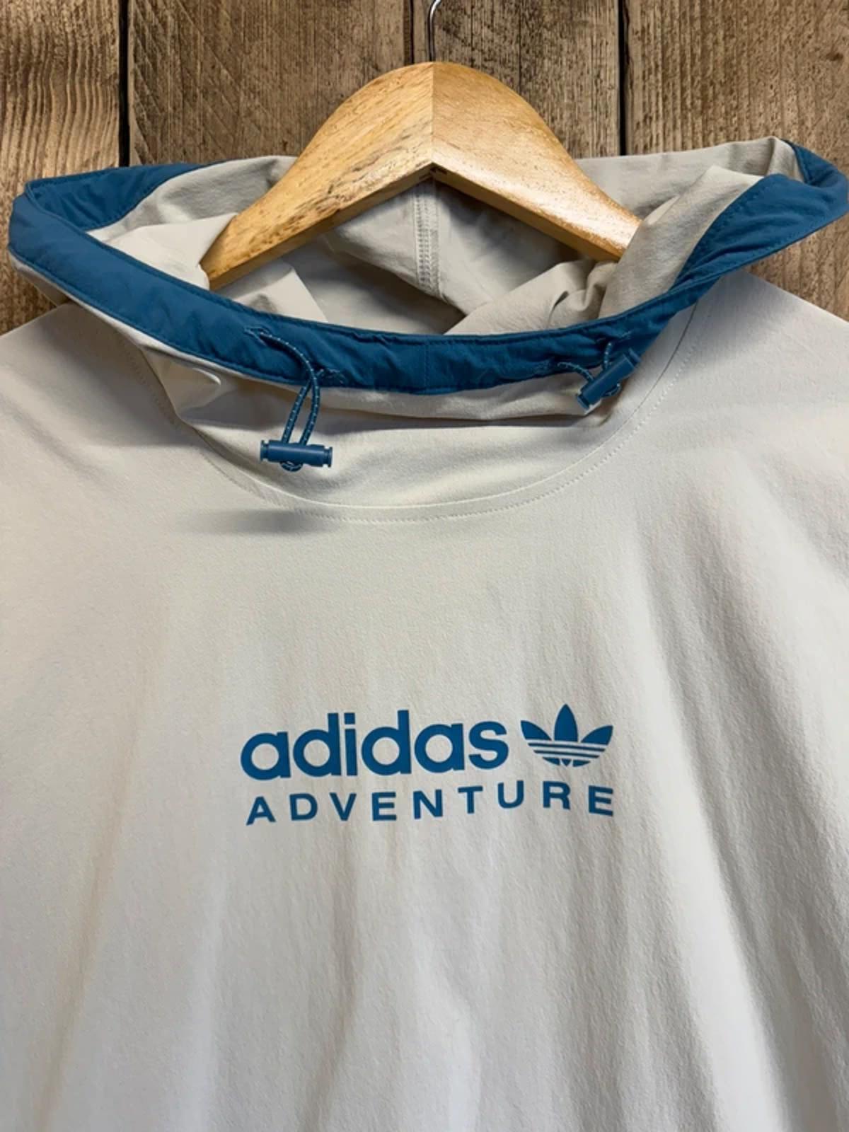 Adidas adventure men’s jacket Smock Windbreaker Coat medium Festival Oasis