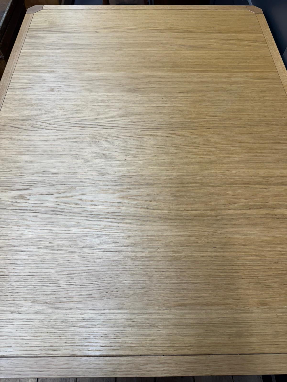 Ercol Ella Oak Extending Dining Table / Kitchen Table Desk