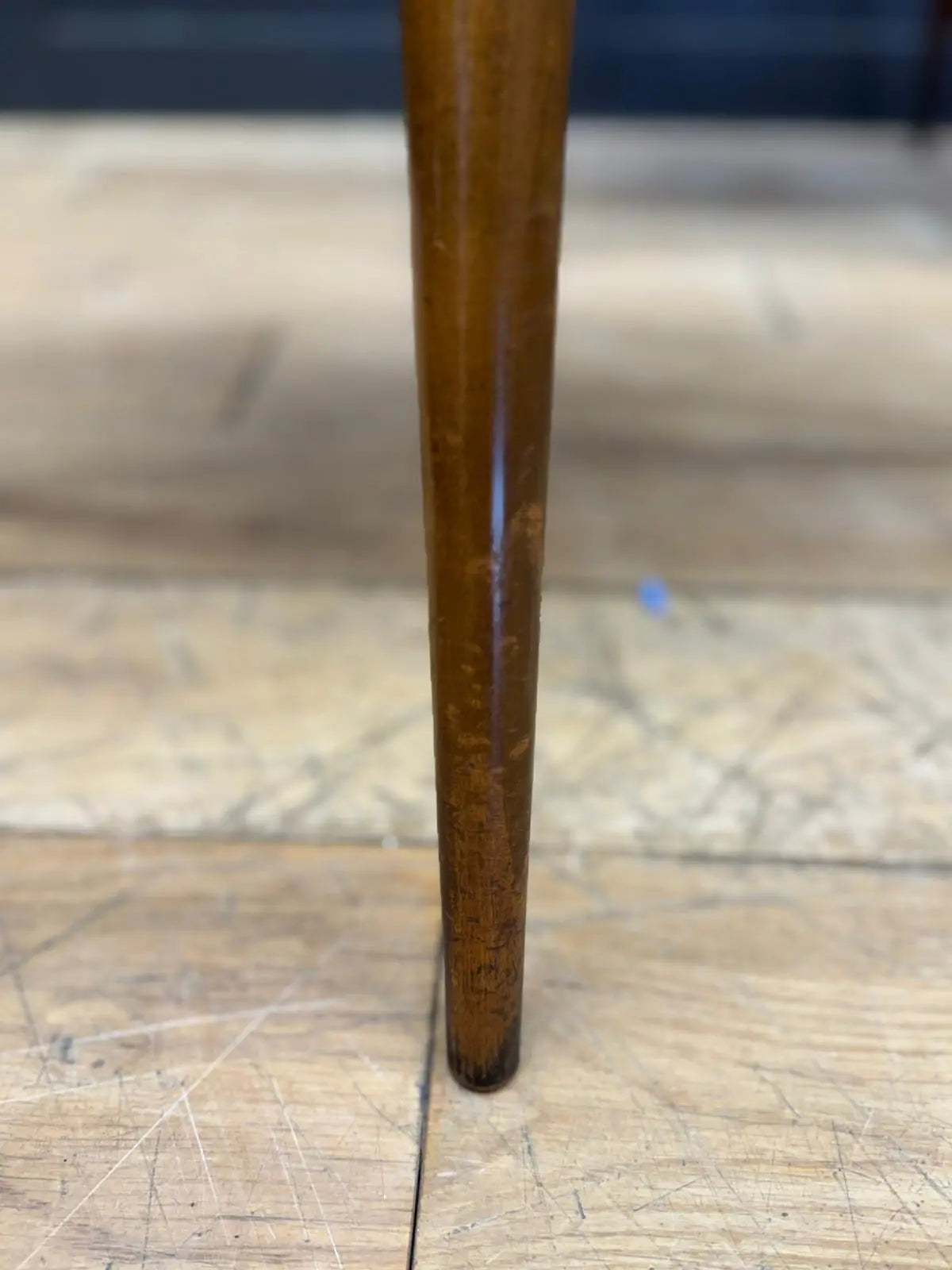 Set of 4 Ercol Elm Stools Converted Chairs Mid Century Retro Seating. Reworked RUSTIC WAREHOUSE NORFOLK