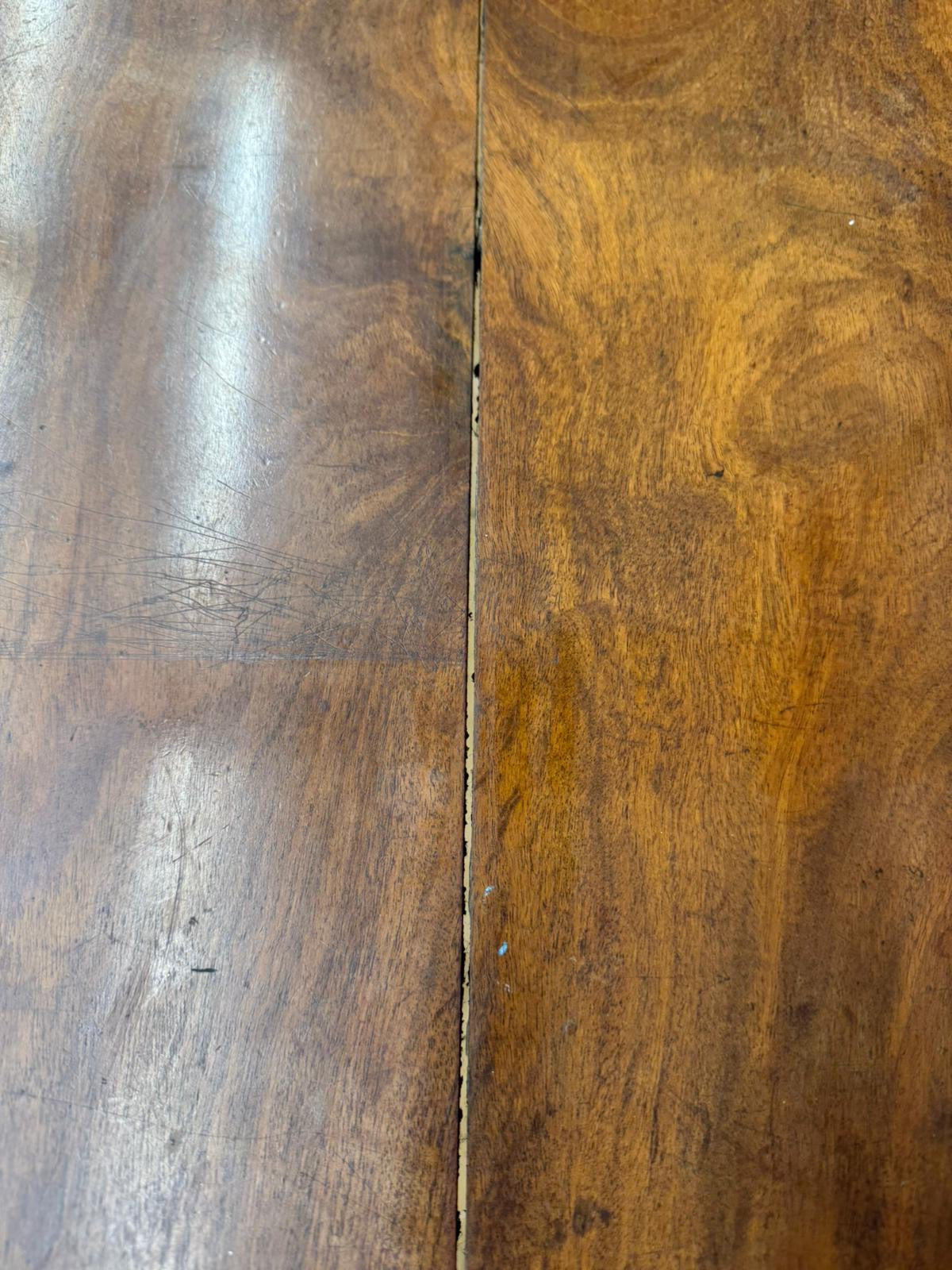 Antique Mahogany Console Table Hall Side Writing Desk With Turned Legs