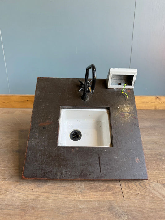 Vintage Twyfords Rectangular Sink & top Reclaimed Ceramic Basin 34cm Utility/Lab