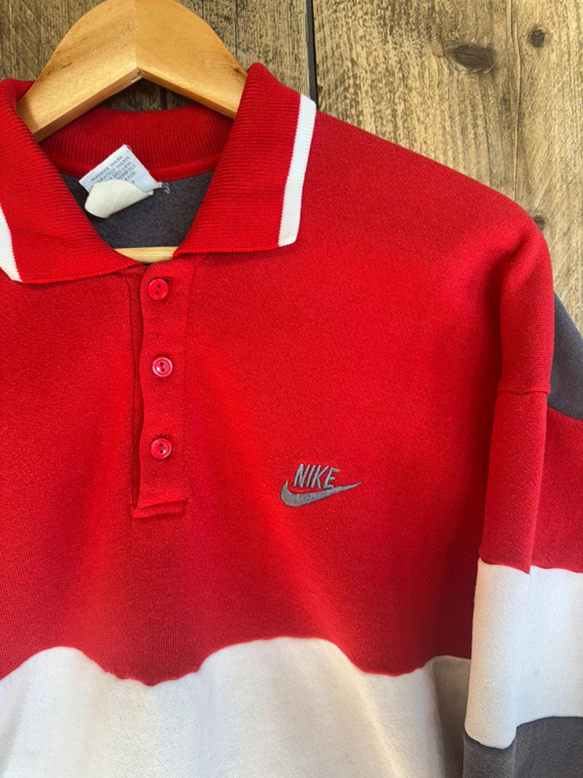 Vintage Original 1980s Men’s Nike Jumper Sweater Top Large