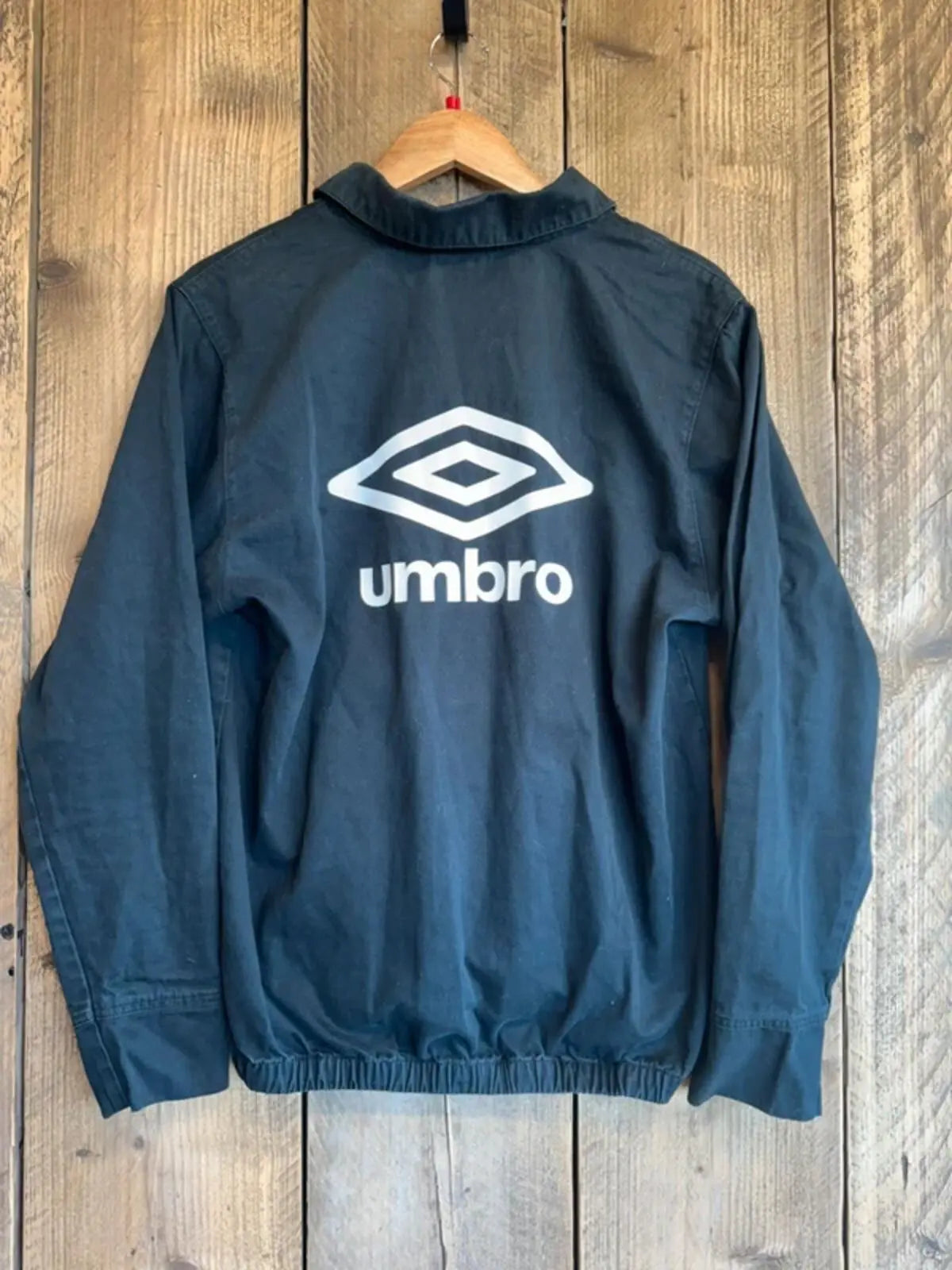 Vintage Umbro Drill Top Jumper Sweater Medium Retro Classic #352