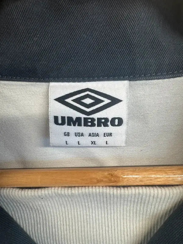 Classic Umbro Drill Tracksuit Top Jumper Sweater Large #611