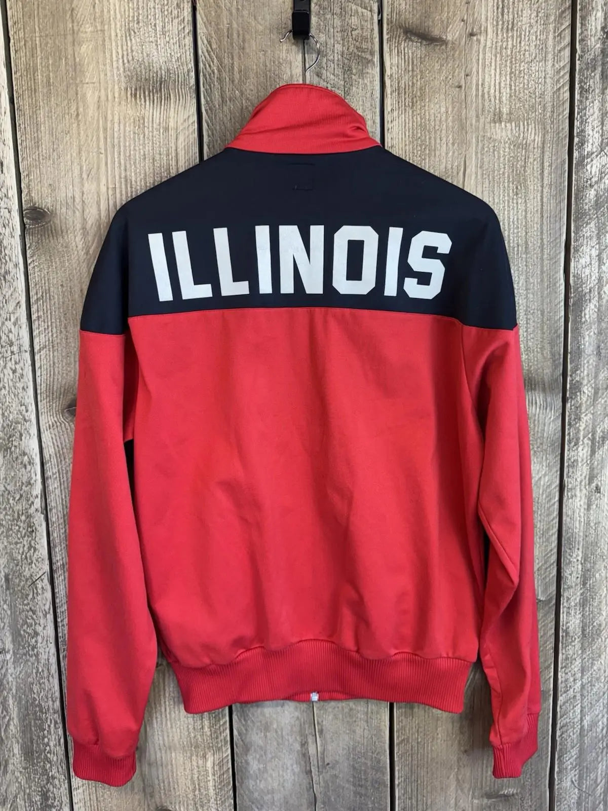 Vintage Rare Adidas Illinois Originals Men’s Tracksuit Top Large Retro adidas