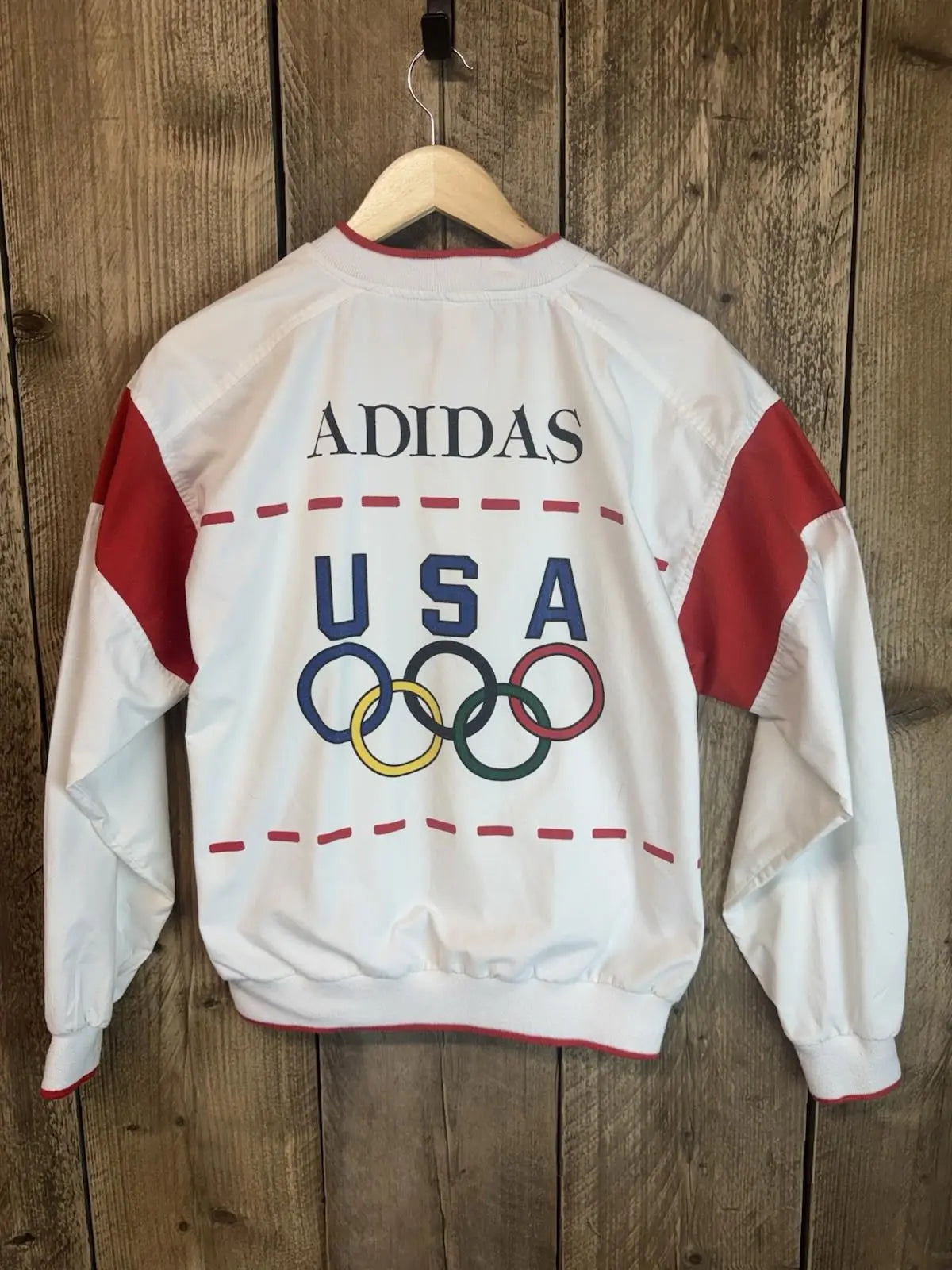 Rare Vintage  Adidas Original Men’s Jumper USA OLYPICS 1988 Top Sweater Medium adidas