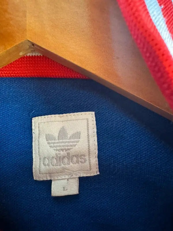 Vintage Adidas Originals England 1966 Football World Cup Tracksuit Top Large 366