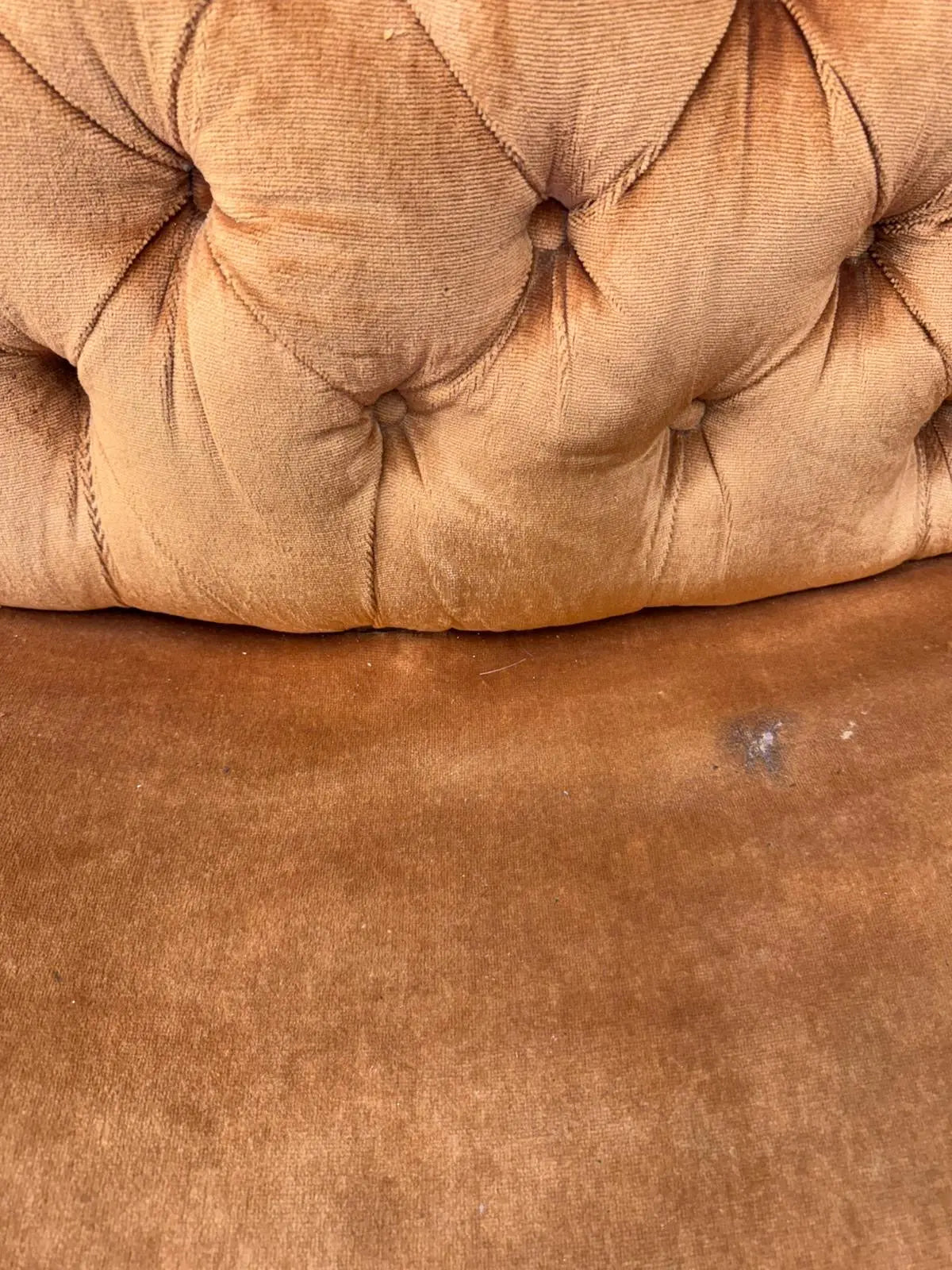 Victorian Rosewood Sofa 3 Seater Button Back Couch Lounge Seating Settee RUSTIC WAREHOUSE NORFOLK