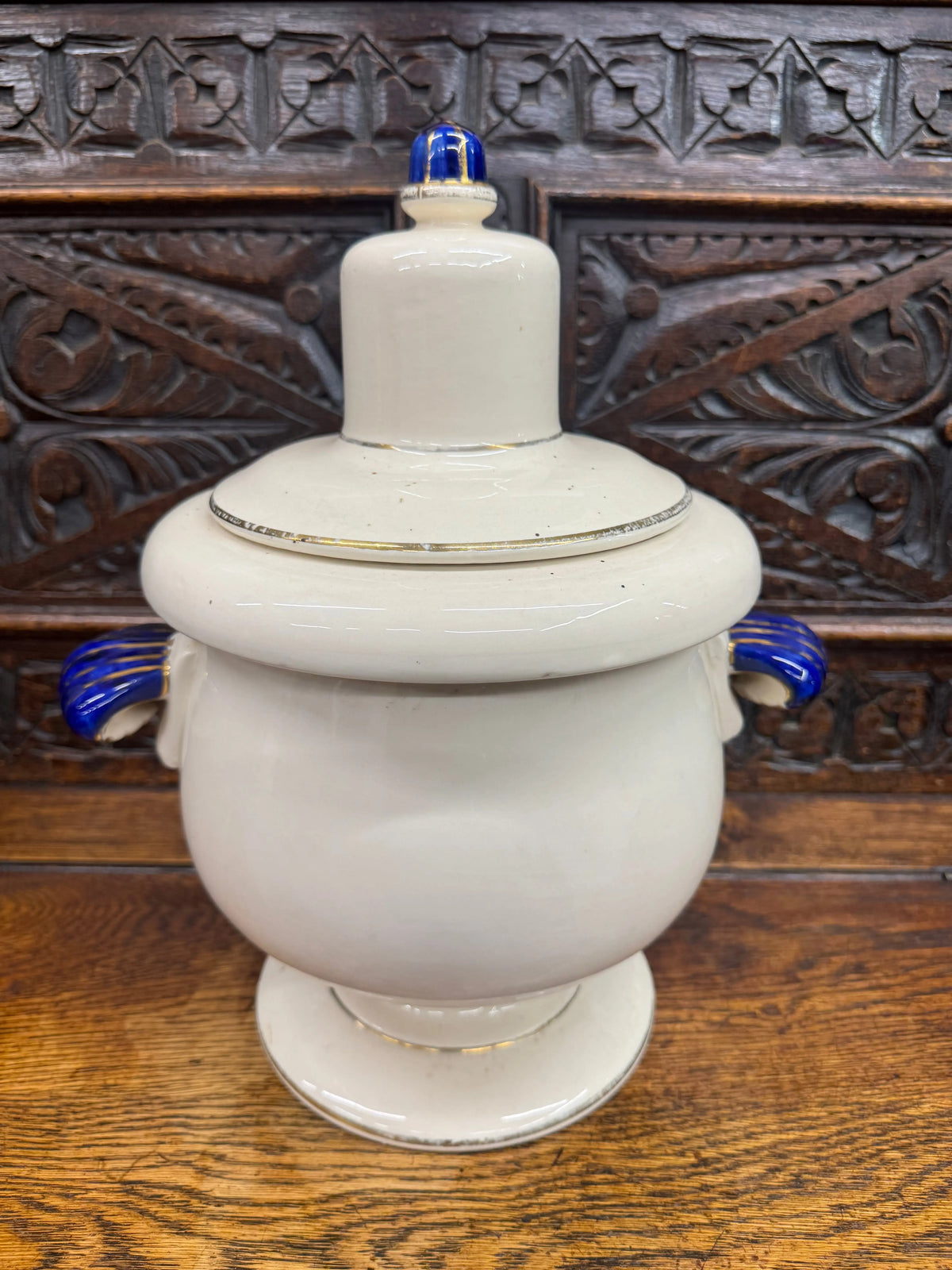 Large Vintage Chemist Apothecary TAMARINDS Jar – Lidded Pharmacy Display Jar