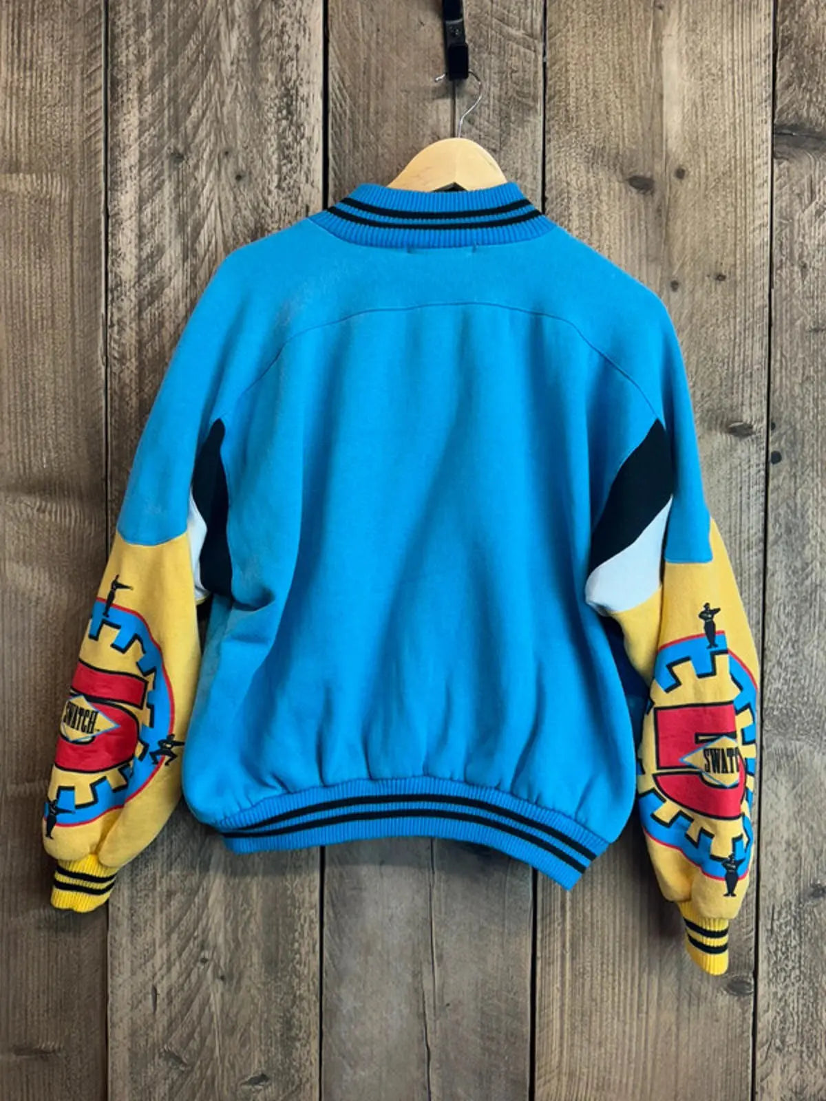 Rare Original 1990s Swatch watch Jacket Coat mens Small , women’s 8/10 Swatch