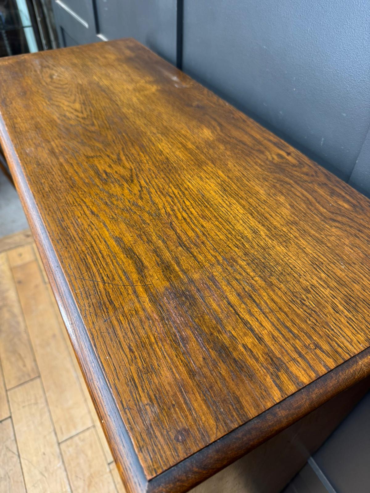 Antique Oak School Lockers Hall Cupboard Shoe Storage Kitchen  Drinks Cabinet