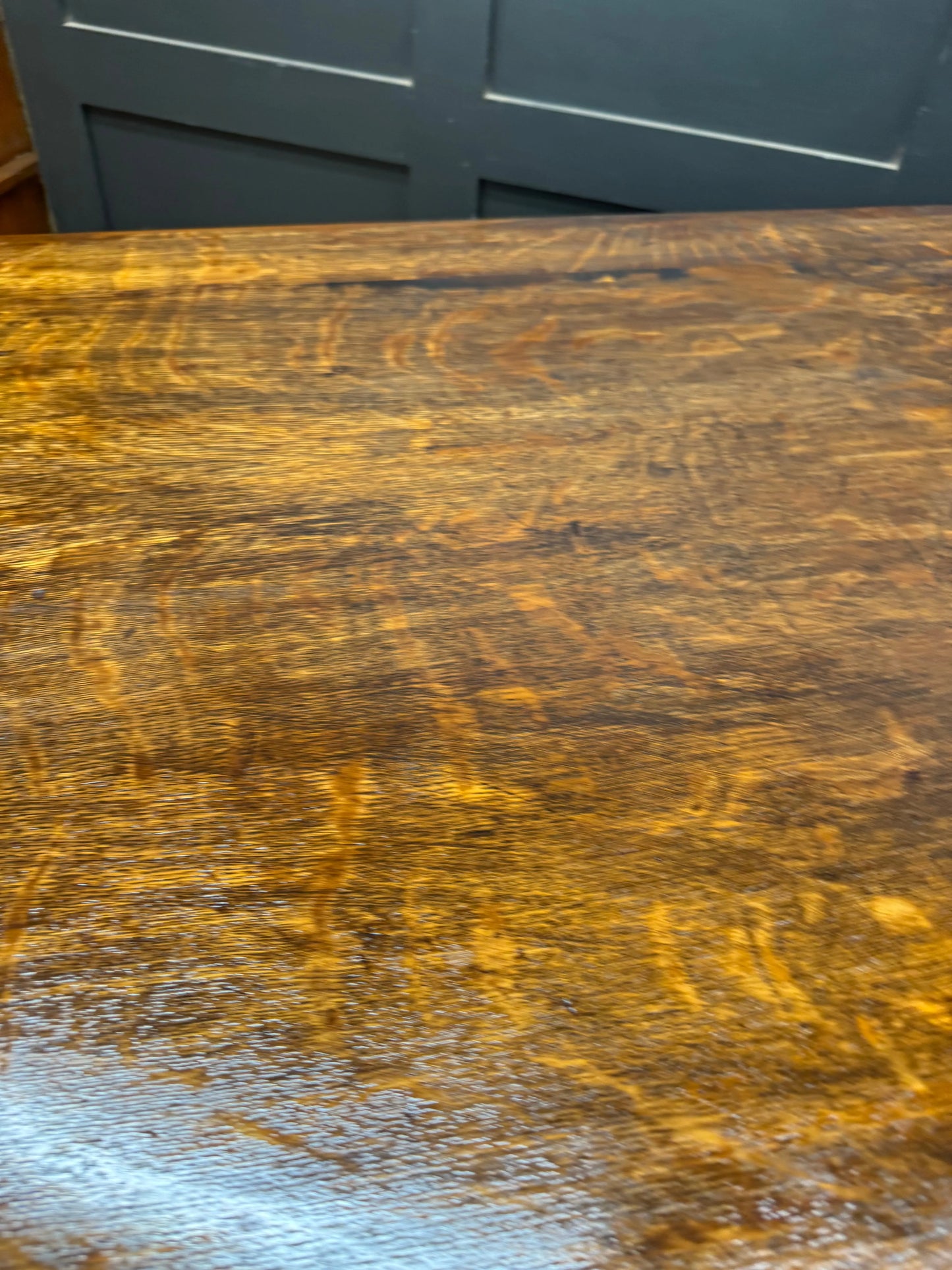 Antique Oak Partners Desk Large Double Sided Pedestal Desk Station Masters