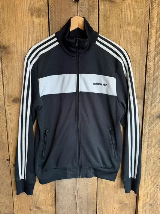 Vintage Adidas Originals Tracksuit Top Medium Retro Oasis #405