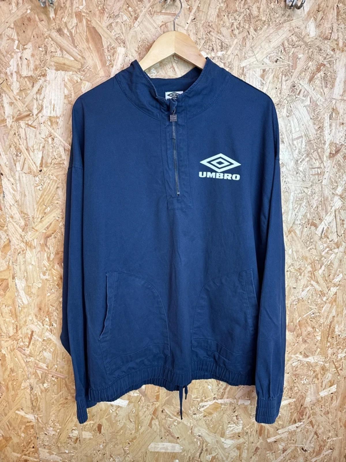 Classic Umbro Retro Vintage Drill Top, Jumper Jacket Smock XL Indie Oasis #206