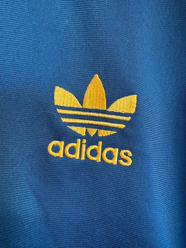 Vintage Adidas 90s Retro Tracksuit Top XL Rare Colourway Britpop Indie oasis 412